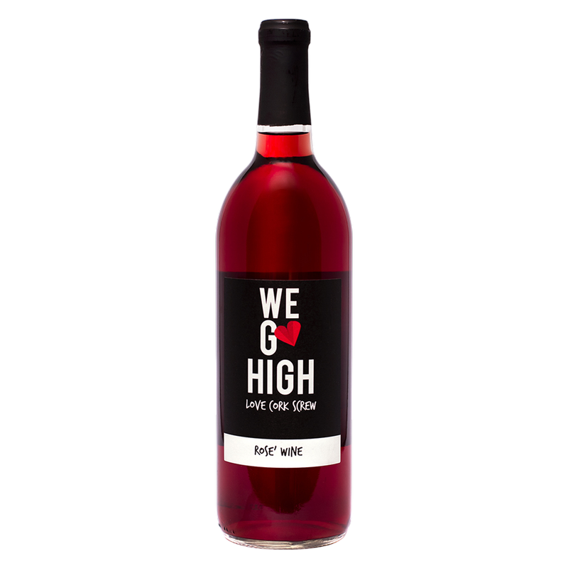 Love Cork Screw We Go High Rose 750 ml