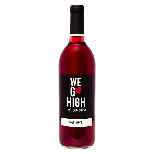 Love Cork Screw We Go High Rose 750 ml
