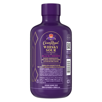 Crown Royal Black Cherry Whiskey Sour 750ml Bottle