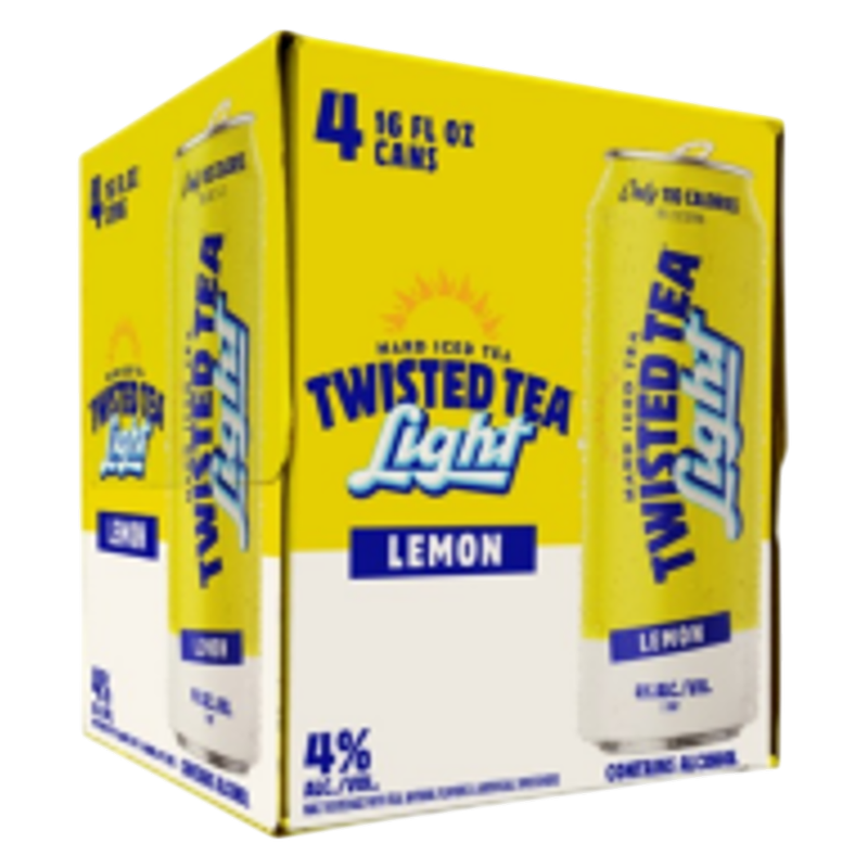 Twisted Tea Light 4pk 16oz Can 4% ABV