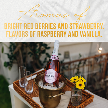 Korbel Sweet Rose California Champagne 750ml