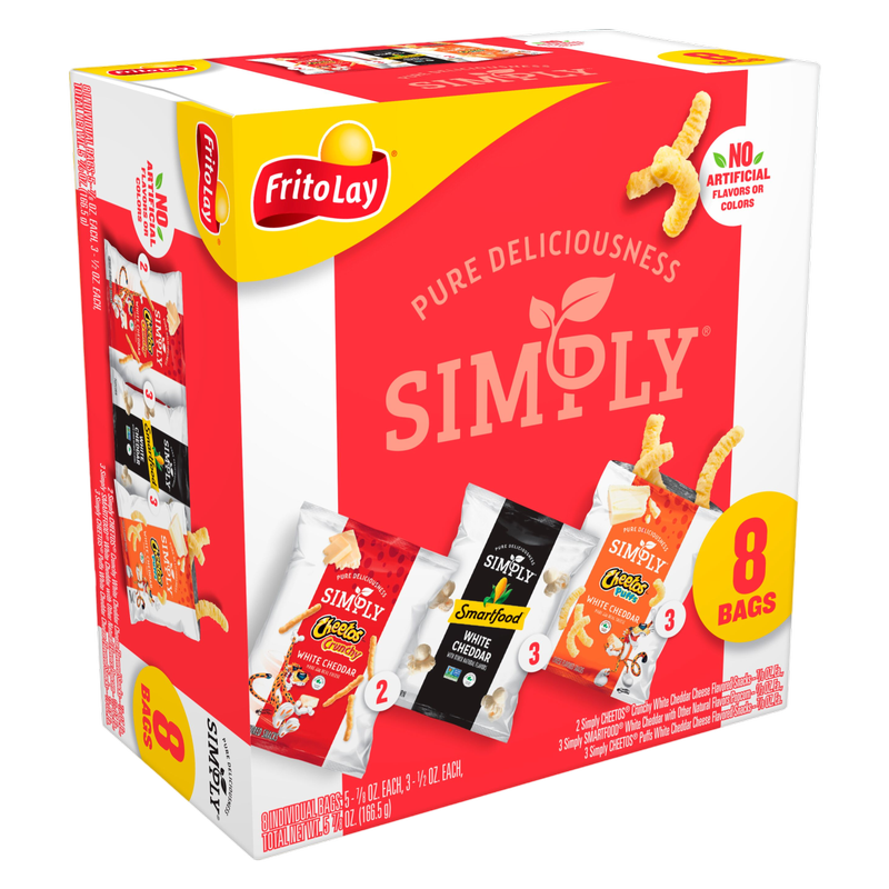 Frito Lay Snacks Simply Variety Pack, 8.87oz