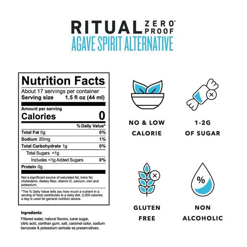 Ritual Agave Spirit Alternative 750ml