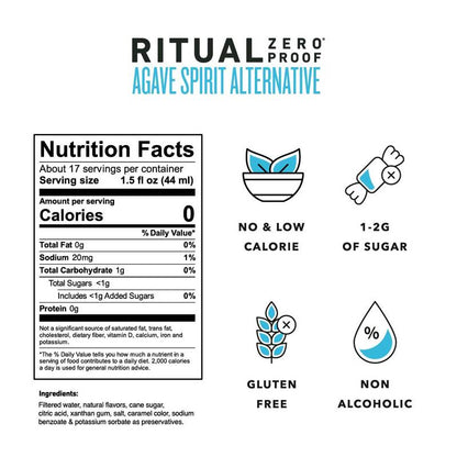 Ritual Agave Spirit Alternative 750ml