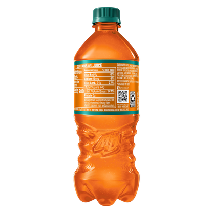 Mountain Dew Baja Cabo Citrus Dew Tropical Citrus Punch 20oz Btl