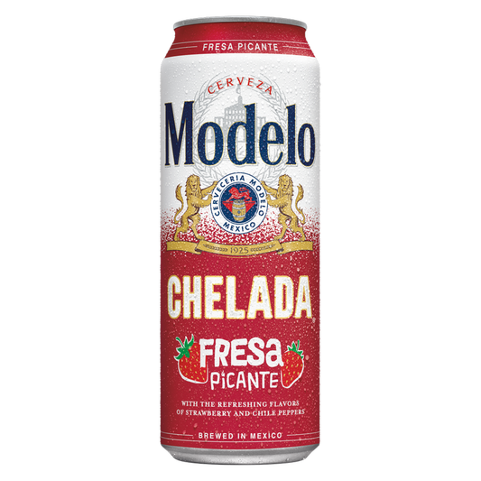 Modelo Chelada Fresa Picante 24oz Can 3.5% ABV
