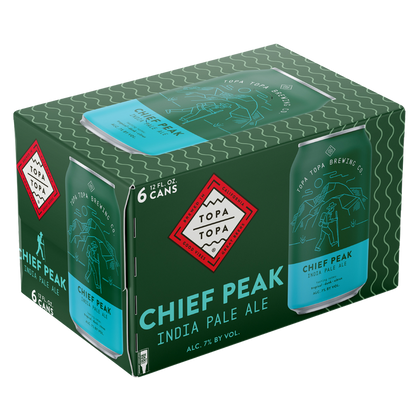 Topa Topa Chief Peak IPA 6pk 12oz Can 7.0% ABV