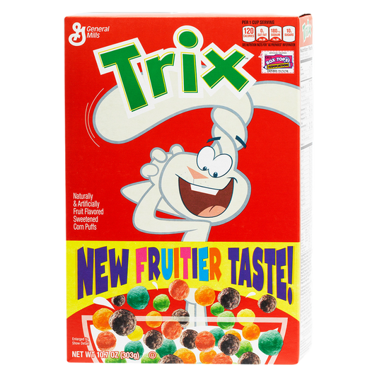 General Mills Trix Fruit Flavored Corn Puffs Cereal 10.7oz