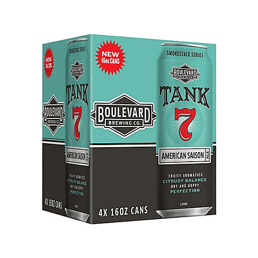 Boulevard Brewing Company Tank 7 American Saison 4pk 16oz Can