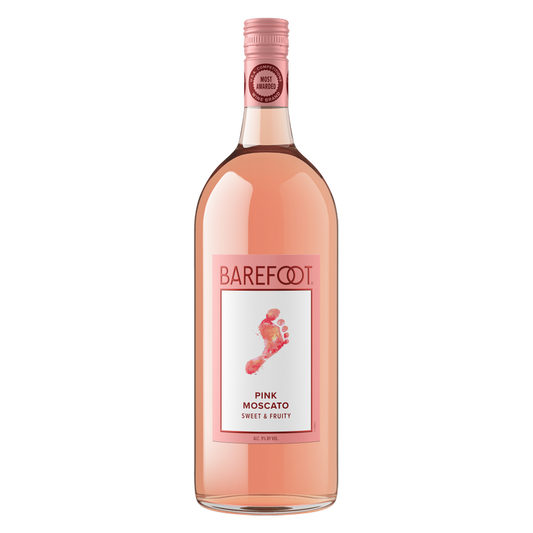 Barefoot Pink Moscato 1.5L