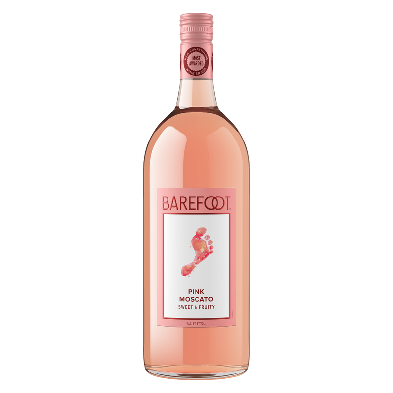 Barefoot Pink Moscato 1.5L