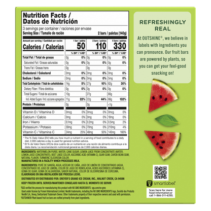 Outshine Watermelon Frozen Fruit Bars, 6ct.