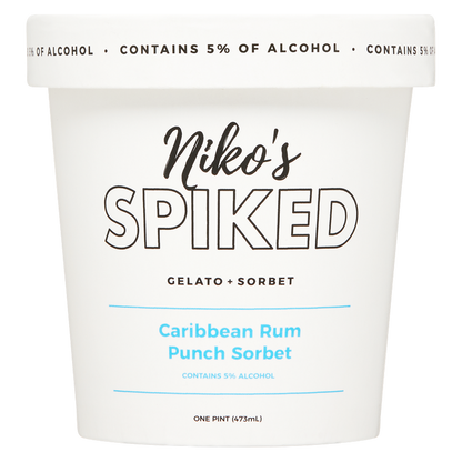 Niko's Spiked Caribbean Rum Punch Sorbet Pint