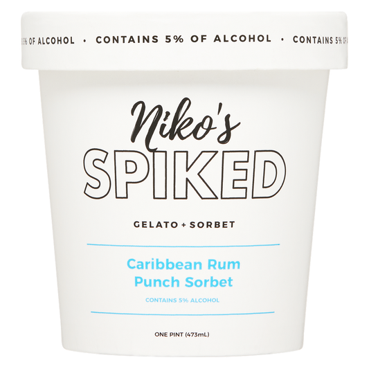 Niko's Spiked Caribbean Rum Punch Sorbet Pint