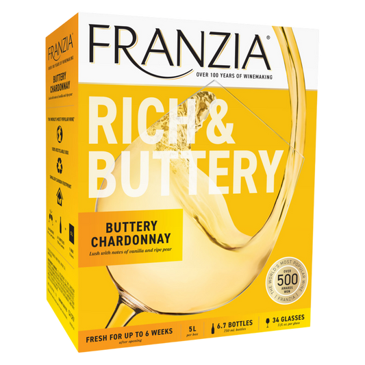 Franzia Rich & Buttery Chardonnay 5L Box
