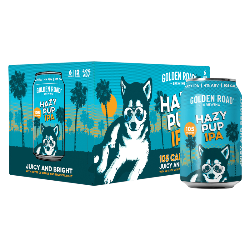 Golden Road Brewing Hazy Pup IPA 6pk 12oz Can