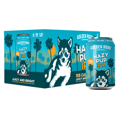 Golden Road Brewing Hazy Pup IPA 6pk 12oz Can