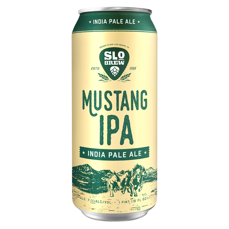 SLO Brewing Mustang IPA 4pk 16oz Can