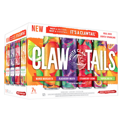 White Claw Clawtails 12pk 12oz Can 7% ABV