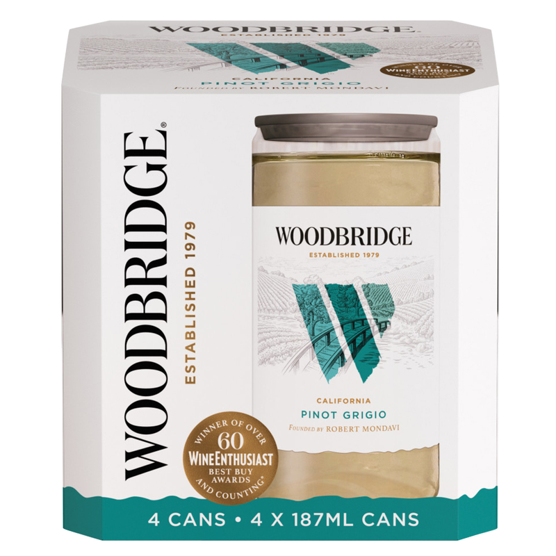 Woodbridge Pinot Grigio 4pk 187ml