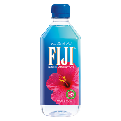 FIJI Natural Artesian Bottled Water 16.9oz Btl