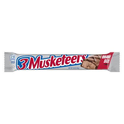 3 MUSKETEERS Milk Chocolate Candy Bar, Sharing Size 3.28 oz