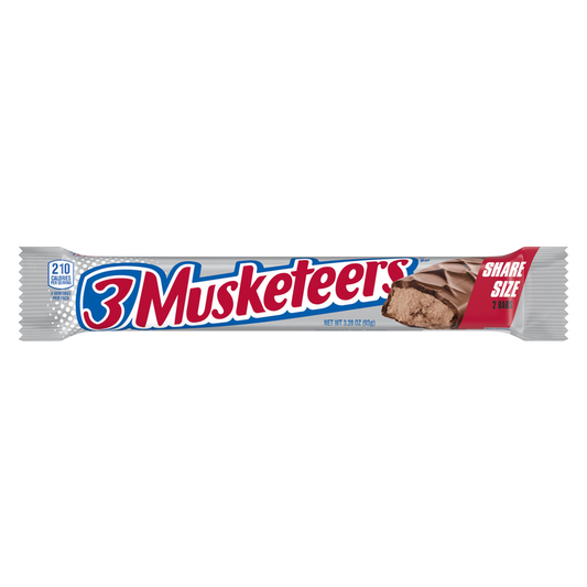 3 MUSKETEERS Milk Chocolate Candy Bar, Sharing Size 3.28 oz