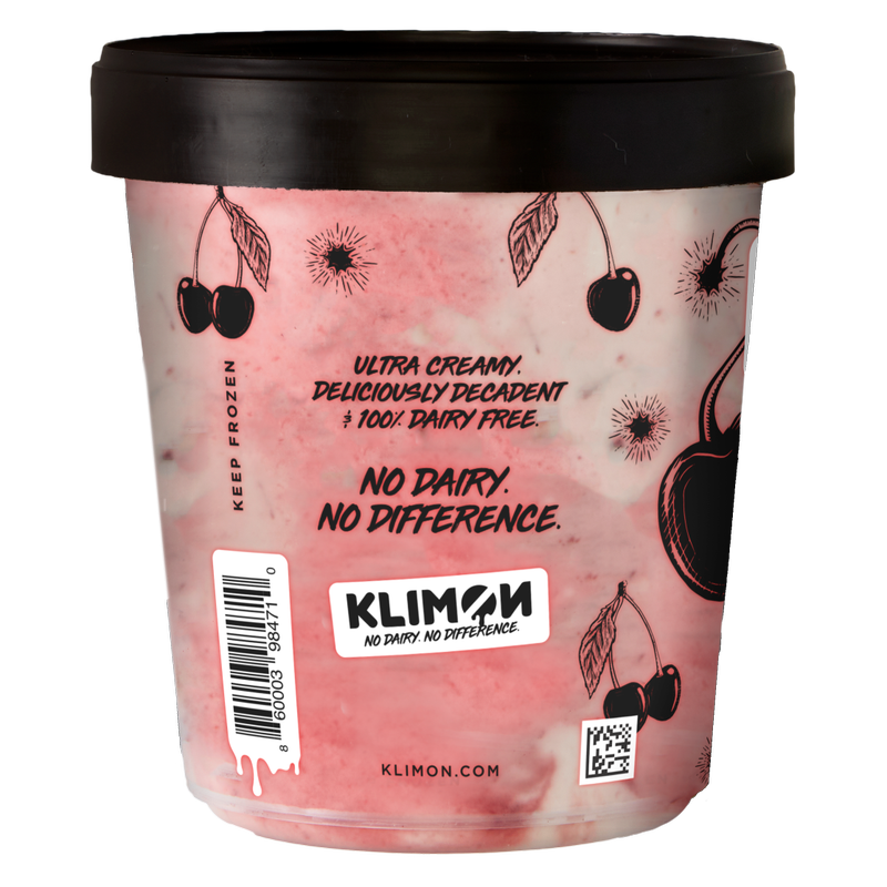 KLIMON Cherry Bomb Premium Dairy-Free Frozen Dessert Pint
