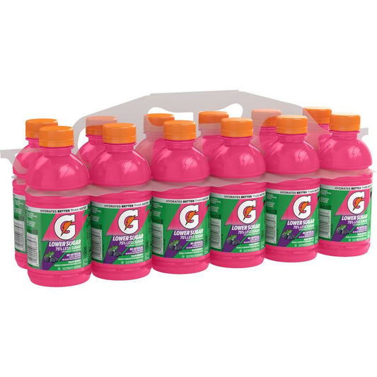 Gatorade Lower Sugar Rain Berry 12ct 12oz Btl