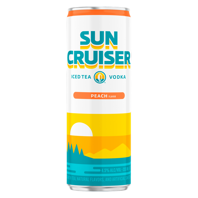 Sun Cruiser Peach Tea 12oz Can 4.5% ABV