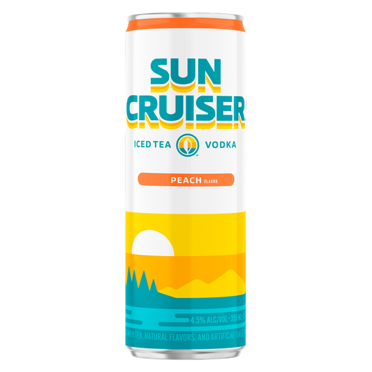 Sun Cruiser Peach Tea 12oz Can 4.5% ABV