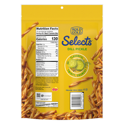 Rold Gold Selects Dill Pickle 16oz
