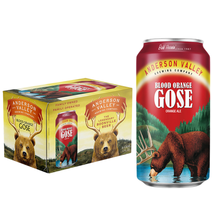 Anderson Valley Blood Orange Gose 6pk 12oz Can