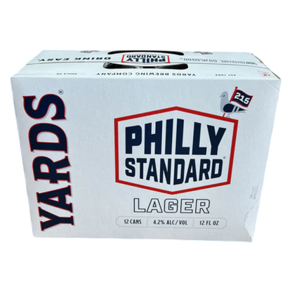 Yards Philly Standard Lager 12pk 12oz Can