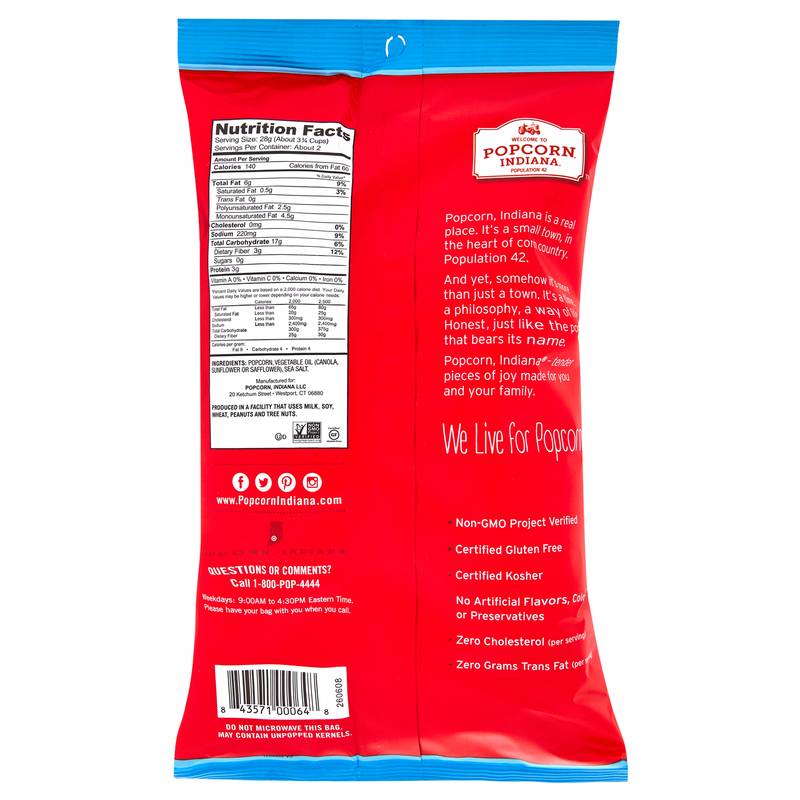 Popcorn Indiana Sea Salt 2.1oz