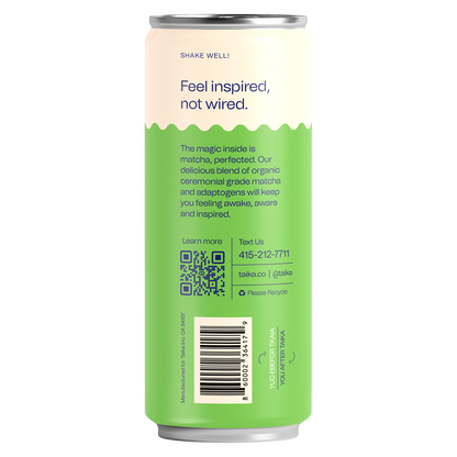 Taika Matcha Latte 8oz Can