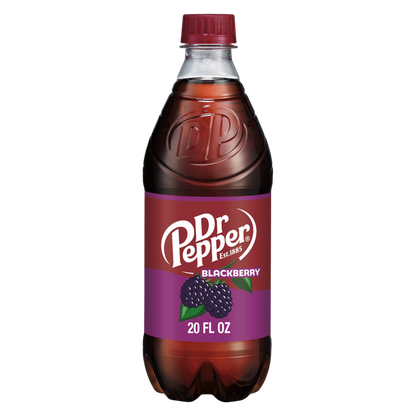 Dr Pepper Blackberry Soda 20oz Btl