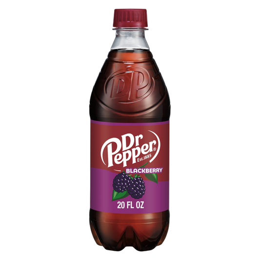 Dr Pepper Blackberry Soda 20oz Btl