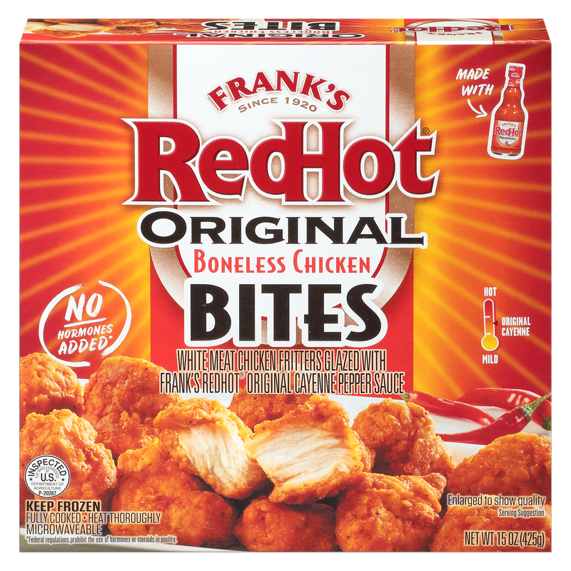 Frank's RedHot® Original Boneless Chicken Bites 15 oz