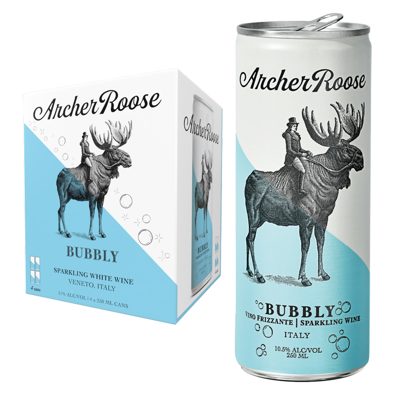 Archer Roose Wines Bubbly 4pk 250ml Cans