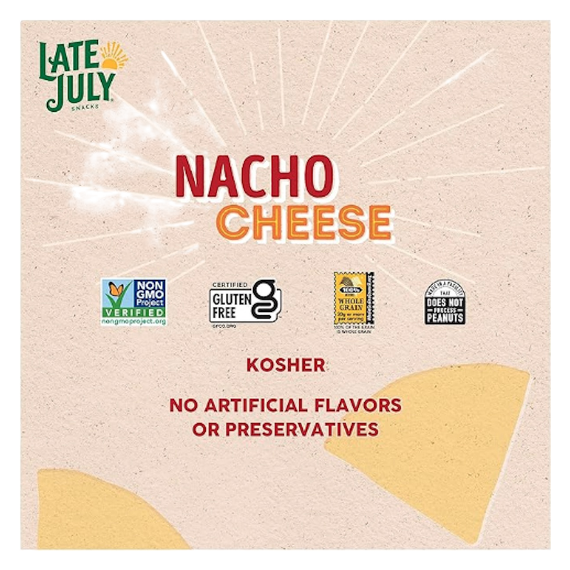 Late July® Nacho Cheese Tortilla Chips 7.8oz