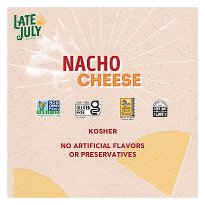 Late July® Nacho Cheese Tortilla Chips 7.8oz