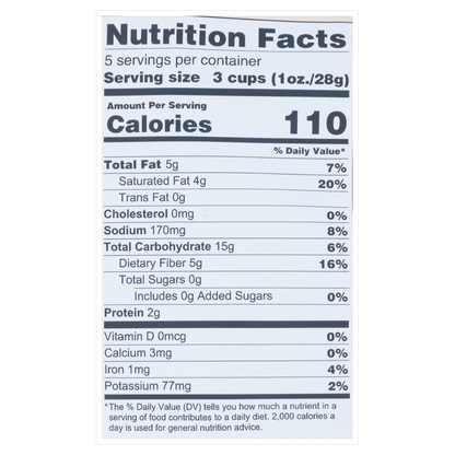 LesserEvil Himalayan Gold Organic Popcorn 5oz