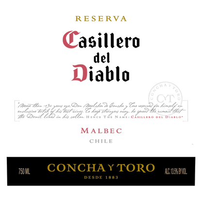 Casillero del Diablo Malbec 750ml