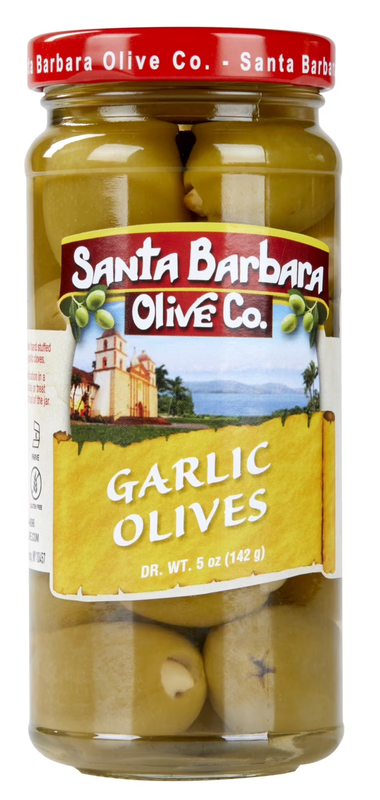 Santa Barbara Garlic Stuffed Olives 5 oz