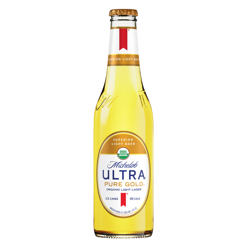 Michelob Ultra Pure Gold 6pk 12oz Btl 4.2% ABV