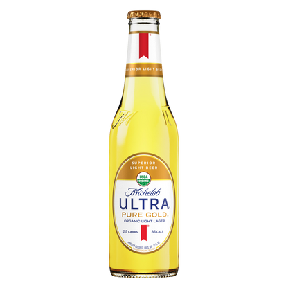 Michelob Ultra Pure Gold 6pk 12oz Btl 4.2% ABV