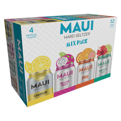Maui Brewing Hard Seltzer Variety Pack 12pk 12oz Can