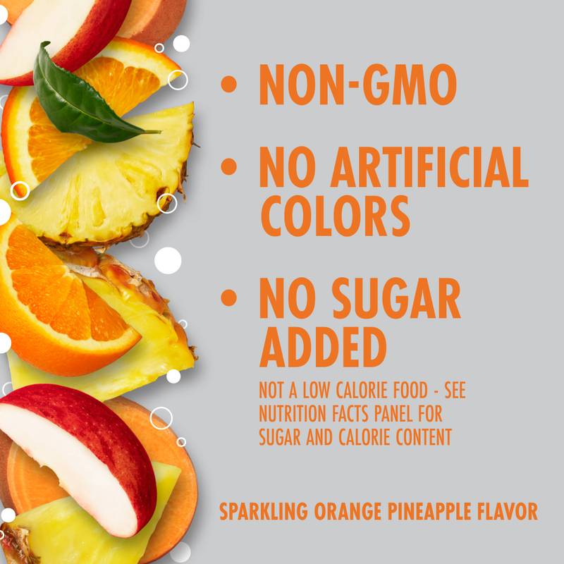 V8 Plus Energy Sparkling Orange Pineapple 4pk 11.5oz Can