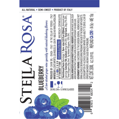 Stella Rosa Blueberry 250ml 2pk